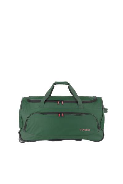 Travelite BASICS FRESH Rollenreisetasche, Dunkelgrün