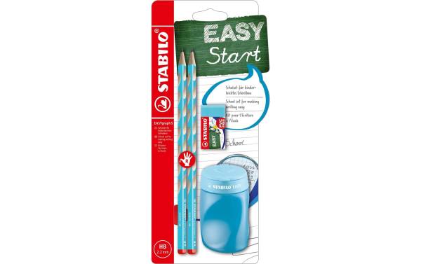 STABILO Schulset EASYgraph "S", für Rechtshänder, blau