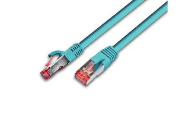 Wirewin Patchkabel Cat 6, S/FTP, 0.25 m, Türkis