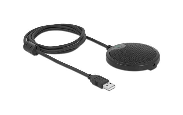 Delock Kondensatormikrofon USB, für Konferenzen, Omnidirektional