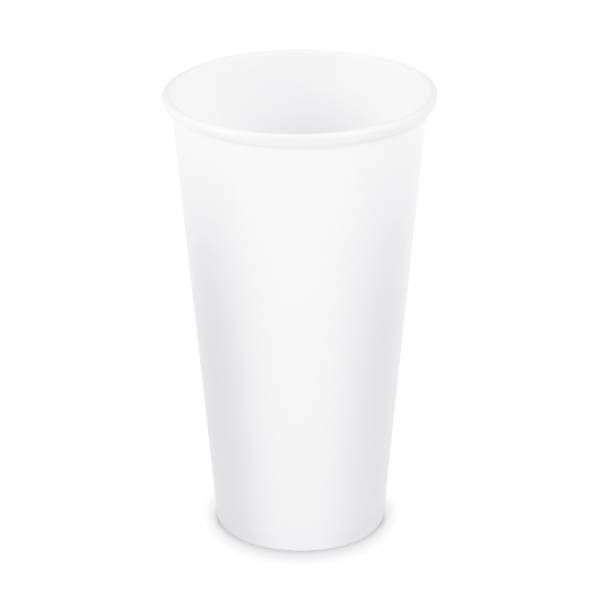 Pappbecher weiß 90mm 610ml XXL: 0,5L,20oz – 50 Stück