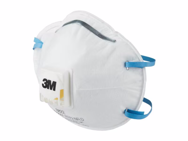 3M 8822 Atemschutzmaske FFP2 mit Ausatemventil – 1 Box à 10 Masken