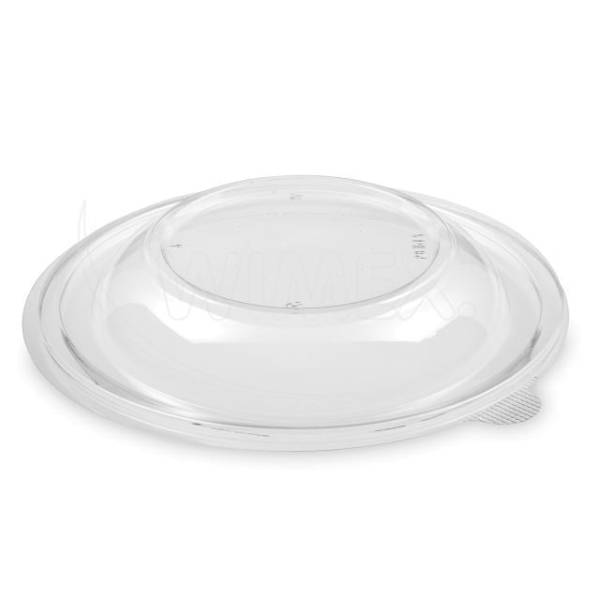 Deckel (rPET) klar für Salatschale 199mm – 50 Stück