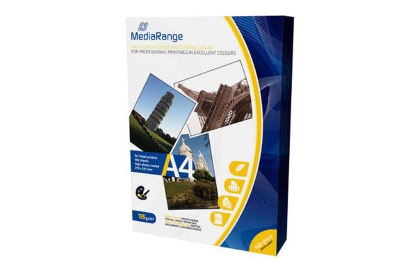 MediaRange Fotopapier A4 135 g/m² 100 Stück