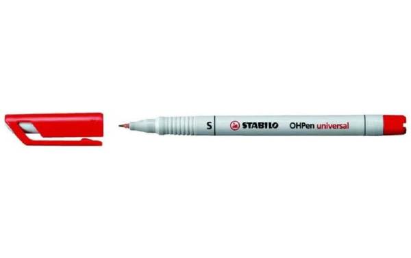 OHP Pen non-perm. S rot STABILO 851/40