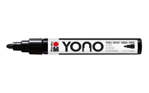 Marabu Acrylmarker YONO 1.5 – 3 mm Schwarz