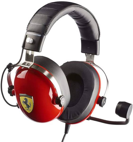 Thrustmaster – T.Racing Scuderia Ferrari Edition Gaming Headset – DTS