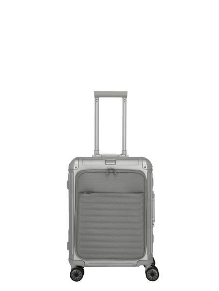 Travelite NEXT 4w Trolley S, Vortasche, Silber