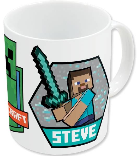 Minecraft Alex Steve Creeper – Tasse [315ml]