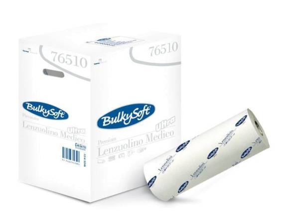 BulkySoft ® Premium 70m Ärzterollen 2-lagig 60cm breit weiss