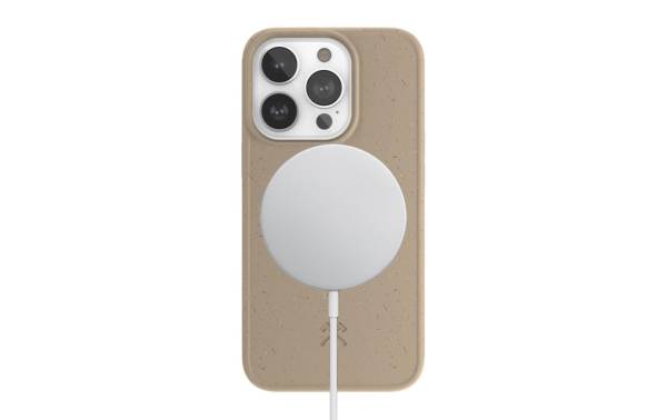 Woodcessories Back Cover Bio Case MagSafe iPhone 14 Pro Max Taupe