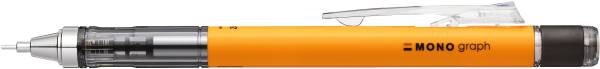TOMBOW Druckbleistift 0.70mm SH-MG56-R7 MONOgraph, neon orange
