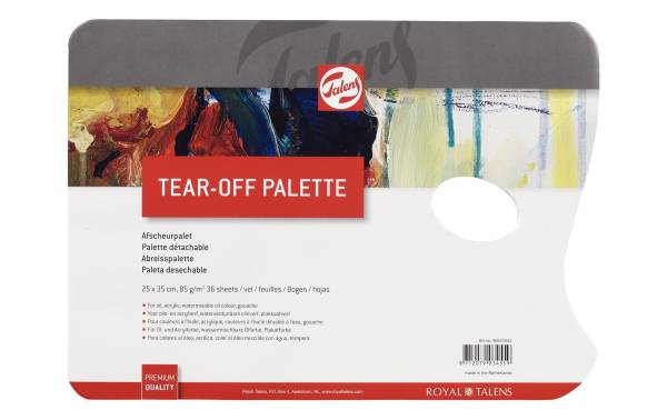 Talens Farbpalette zum Abreissen 25 x 35 cm, 36 Bögen