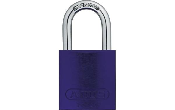 Abus Vorhängeschloss 72/40 Lila Aluminium