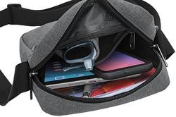 WEDO Umhängetasche Little Messenger Bag COLLEGE, graumeliert