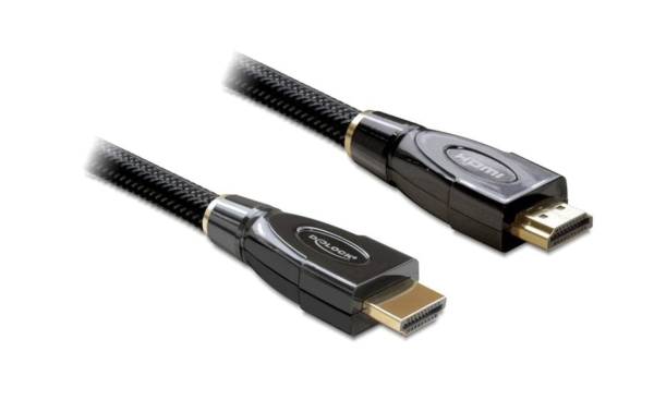 Delock Kabel 4K 30Hz HDMI – HDMI, 2 m, Schwarz