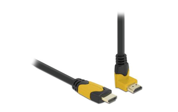 Delock Kabel Oben gewinkelt 8K 60Hz HDMI – HDMI, 1 m