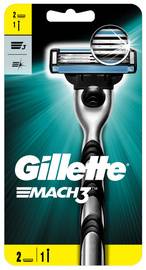 Gillette Rasierer Mach3 inkl. 3 Klingen - 1 Pack