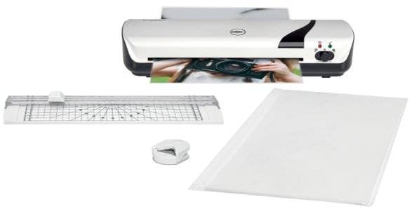 GBC Laminiergeräte-Set Inspire+, bis DIN A4, 8-teilig, weiß