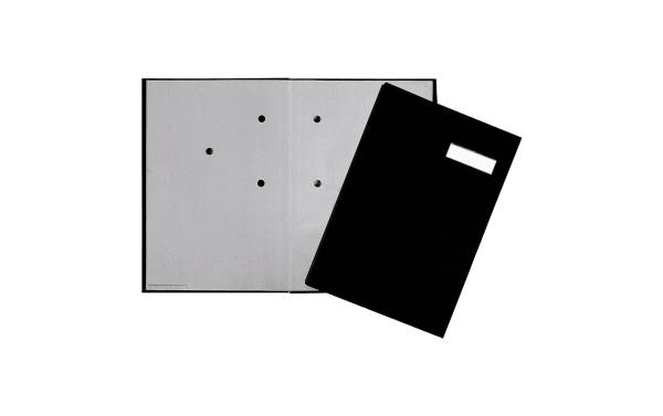 PAGNA Unterschriftenmappe ECO, 20 Fächer, Eco schwarz
