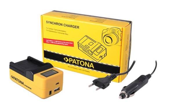 Patona Ladegerät Synchron USB Nikon ENEL15