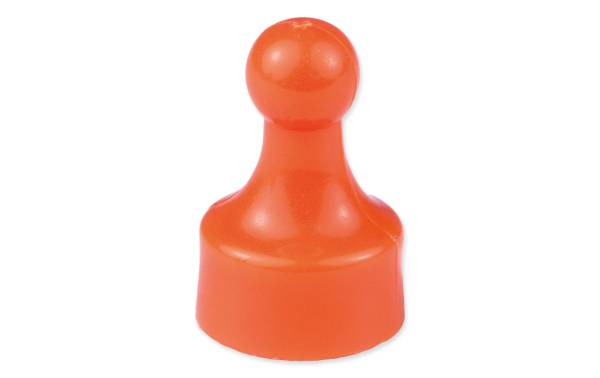 supermagnete Haftmagnet Player 10 Stück, Orange