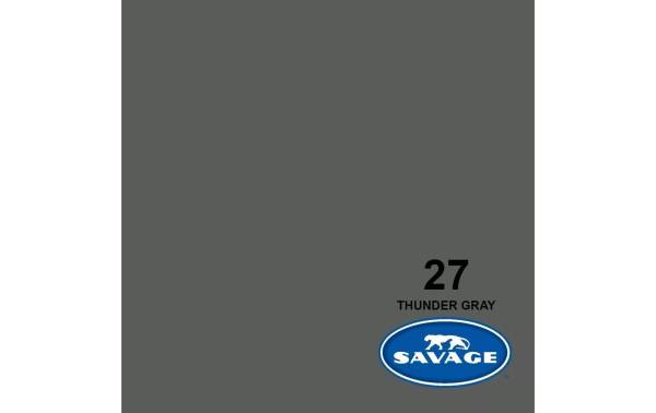 Savage Hintergrund Papier 2.72 x 11m Thunder Gray