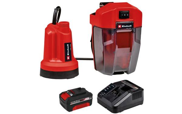 Einhell Akku-Klarwasserpumpe GE-SP 18 LL Li Set