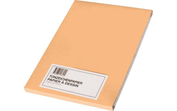 Scaldia Tonzeichenpapier A3, 130 g/m², 100 Stück, Goldgelb