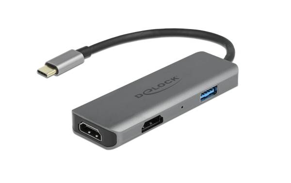 Delock Adapter USB Type-C – HDMI/USB 2.0 4K 60 Hz