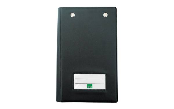 sigel Kassenblock-Mappe, 120 x 180 mm, Farbe: schwarz