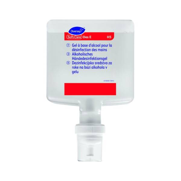 Diversey Soft Care Händedesinfektionsgel – H5 Karton à 4 x 1300ml