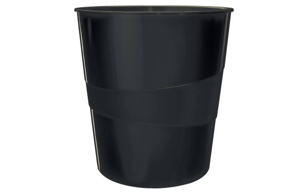Papierkorb Recycle 15Lt schwarz, Kunststoff LEITZ 53280095