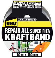 UHU Kraftband Repair all, (B)50 mm x (L)10 m, silber