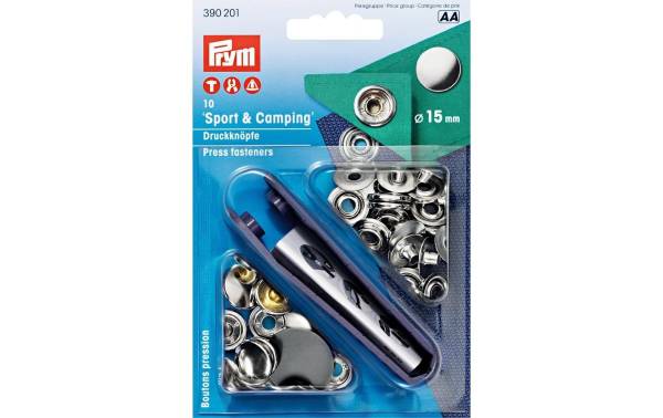 Prym Druckknöpfe Camping 15 mm, 10 Stück