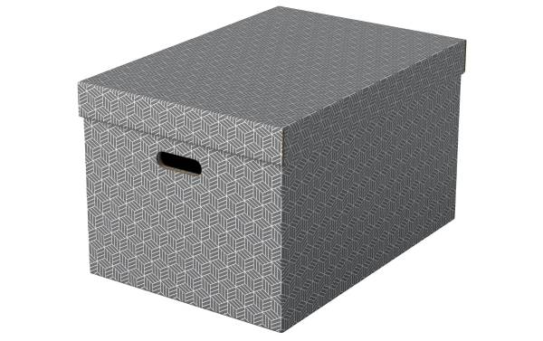 Aufbewahrungsboxen Home L 510x355x305mm, grau 3 Stk ESSELTE 628287