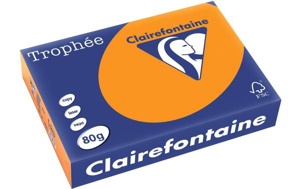 Clairalfa Multifunktionspapier Trophée, A4, neonorange