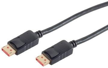 shiverpeaks BASIC-S DisplayPort 1.4 Kabel, schwarz, 2,0 m