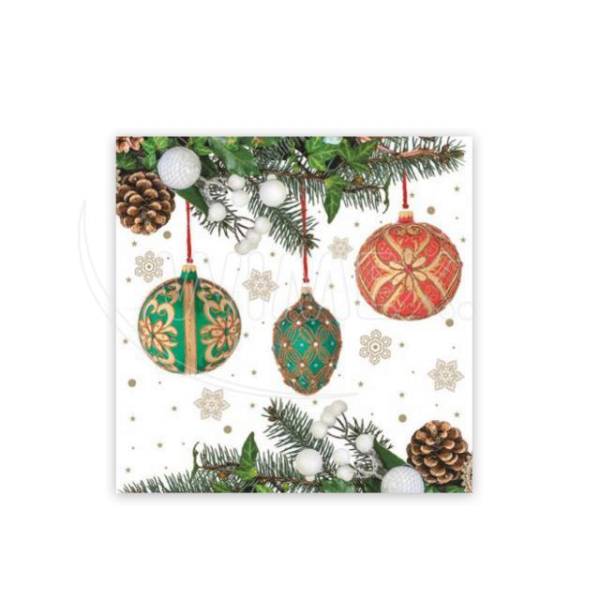 Serviette 3-lagig Weihnachten 33 x 33 cm – 20 Stück