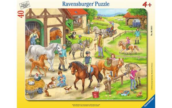 Ravensburger Puzzle Auf dem Pferdehof