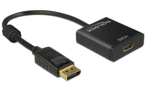 Delock Konverter DP – HDMI Schwarz
