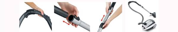 SEVERIN Bodenstaubsauger S'Power snowlight BC 7035