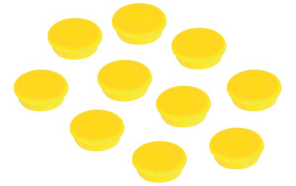 FRANKEN Haftmagnet, Haftkraft: 2.500 g, Durchm. 38 mm, gelb