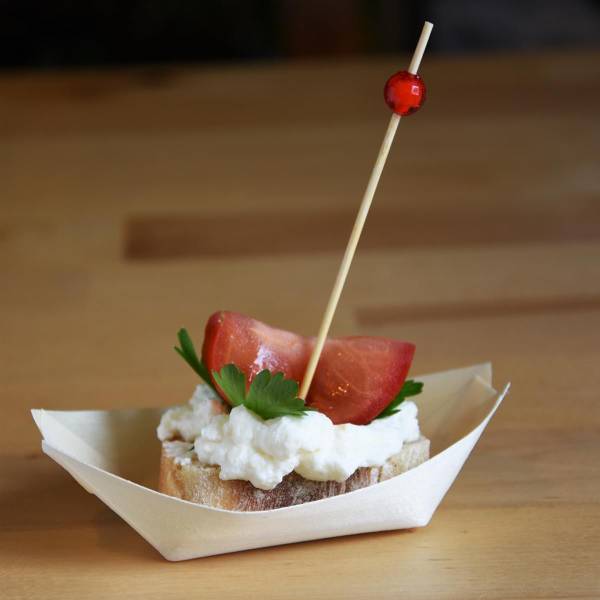 Fingerfood-Spieß aus Bambus (FSC 100%) Perle 12cm – 100 Stück