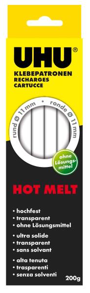 Hot Melt Stick 200g, 10 Stück UHU 47865