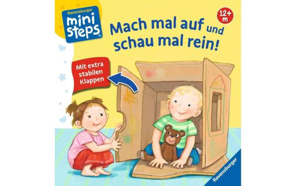 Ravensburger Bilderbuch ministeps: Mach mal auf und schau mal rein!