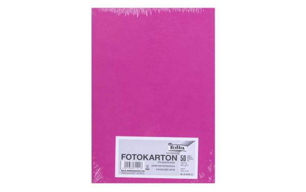 folia Fotokarton, DIN A4, 300 g/qm, eosin