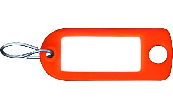 Schlüssel-Anhänger OR orange 100 Stück RIEFFEL 8034FS