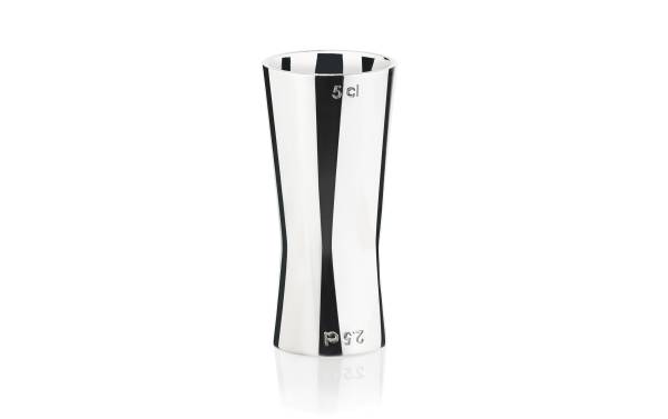 Zone Denmark Cocktail-Doppelmass Rocks 50/25 ml, Silber