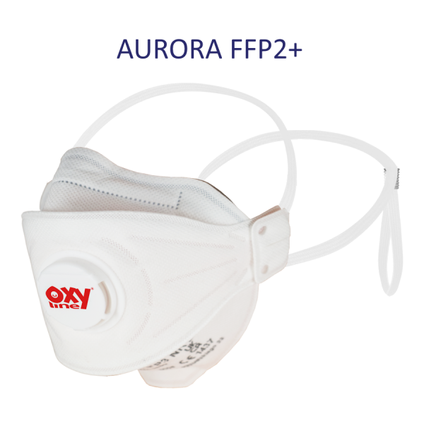10 x Faltmaske Aurora FFP2 200 NR D faltbar mit Ausatemventil – 10 Masken
